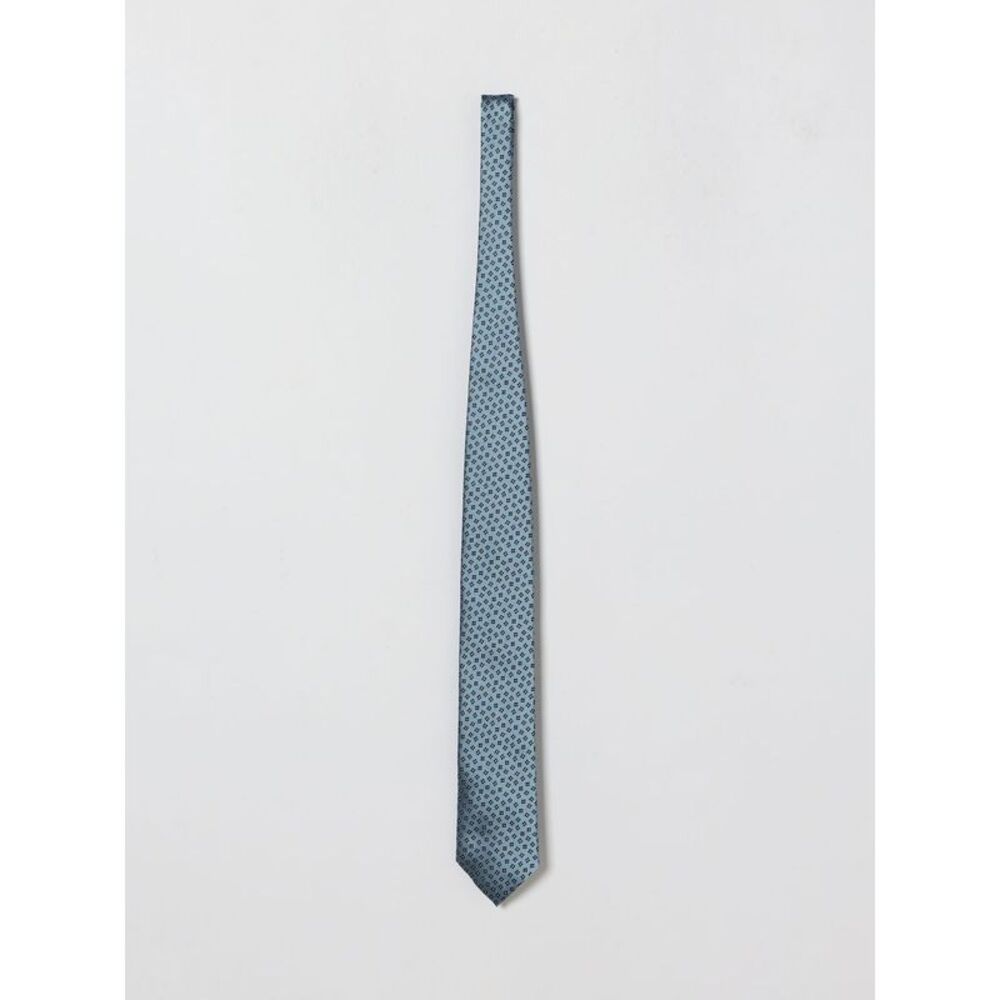 Zegna Men Zegna Jacquard Silk Tie